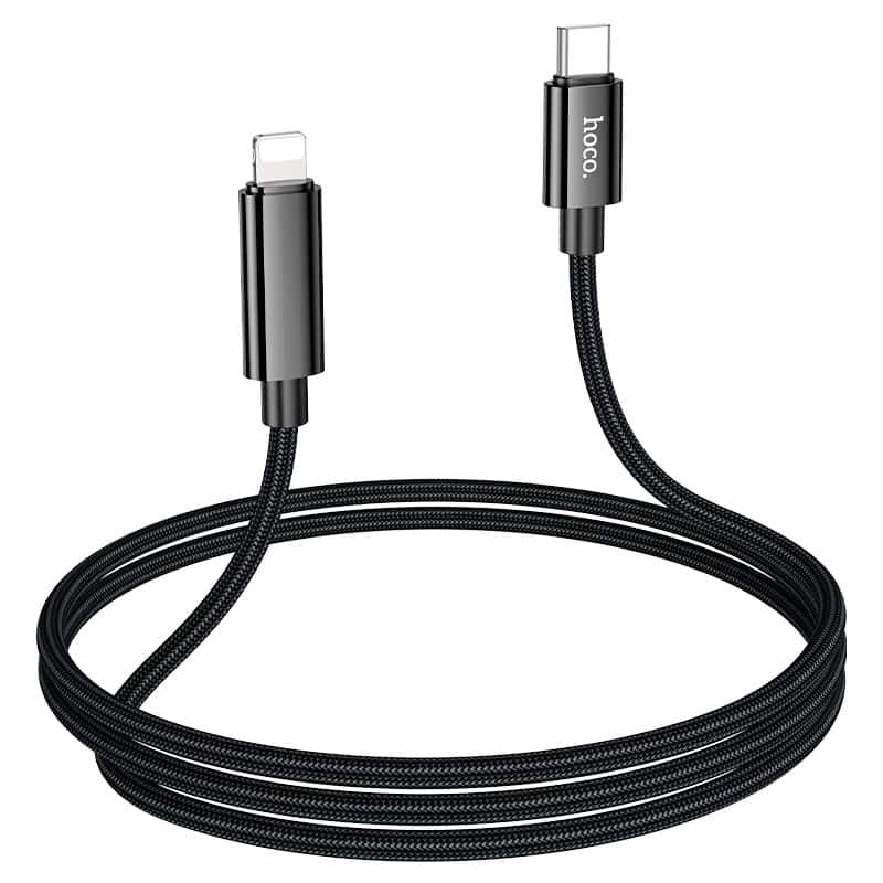 Hoco U125 Benefit 27W Type-C to Lightning Cable With Display