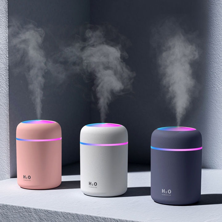 Colorful H2o USB Air Humidifier For Car & Home