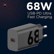 Motorola TurboPower™ 68W Wall Charger with 6.5 Amp USB-C Cable