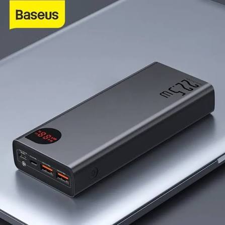 Baseus PPADM20S 20000mah Adaman Metal Fast Charging Power Bank Black (22.5W)